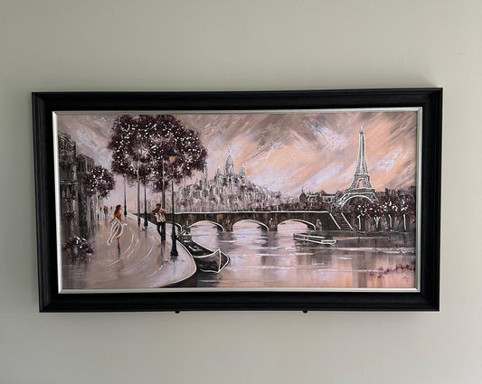 Eiffel Tower Paris Captured by Melody Silver Vegas